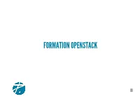 Formation Openstack