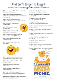And Don't Forget to Laugh!