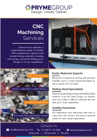 CNC Machining Services