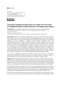 An Insight Into the Fluvial and Subglacial Origin of Valley Networks in the Argyre Basin Region