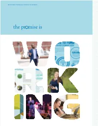 The Pittsburgh Promise 2020 Report to the Community the Pittsburgh Promise 2020 Report to the Community