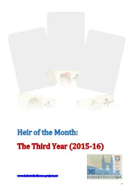 The Third Year (2015-16)