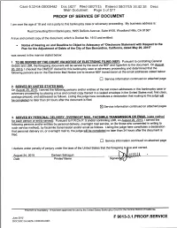Case 6:12-Bk-28006-MJ Doc 1627 Filed 08/27/15 Entered 08/27
