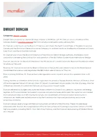 Dwight Duncan