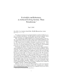 Evolvability and Robustness in Artificial Evolving