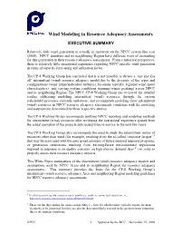 Wind Modeling in Resource Adequacy Assessments