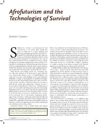 Afrofuturism and the Technologies of Survival