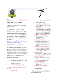 Edition No.2 ANSWERS COPY Every Monday Price 3D WELCOME AND
