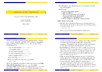 Introduction to Perl: Fifth Lecture What a Module Is Where We Can ﬁnd Many Useful Modules How We Use Them in Our Own Programs Duncan C