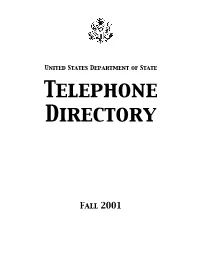 Telephone Directory