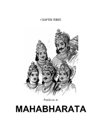 Year III-Chap.3-MAHABHARATA