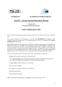 2015 EU-Norway IPM Press Release