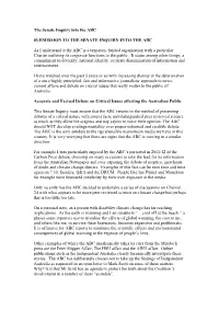 Funded Organisation with a Particular Charter Outlining Its Corporate Functions to the Public