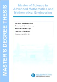 Master of Science in Advanced Mathematics and Mathematical Engineering