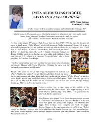 Full Press Release