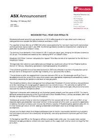 Full-Year 2020 Results and Briefing