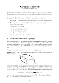 Giraud's Theorem