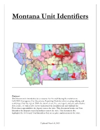 MT Unit Identifiers