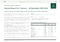 Q3 Interim Report