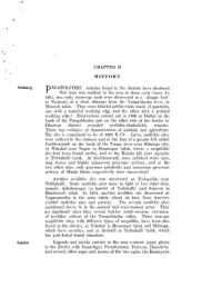 CHAPTER II HISTORY Palaeolithic Remains Found In