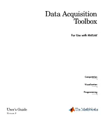 Data Acquisition Toolbox