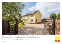 House and Building Plot in 0.63 Acres
