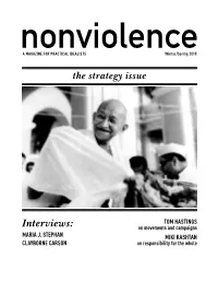 Interviews: on Movements and Campaigns MARIA J