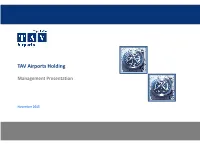TAV Airports Holding