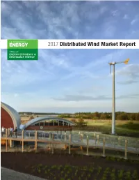 2017 Distributed Wind Market Report DISCLAIMER