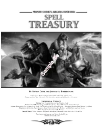 Arcana Evolved Spell Treasury