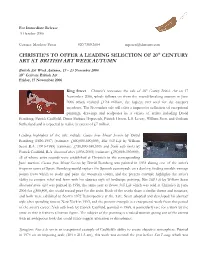 Art at British Art Week Autumn