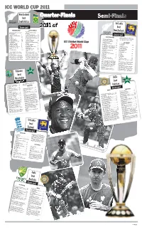 Quarter-Finals 2011 Of
