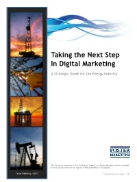 Taking the Next Step in Digital Marketing