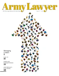 Army Lawyer, Issue 1, 2020
