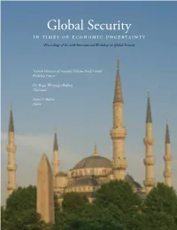 Global Security in Times of Economic Uncertainty Proceedings of the 26Th International Workshop on Global Security