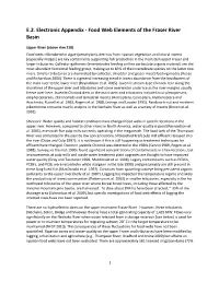 Food Web E.2. Electronic Appendix