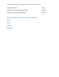 Before Google, Why We Need a Registry and Lookup Archie Bind