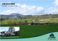 CRAIGVIEW Balmaclellan, Castle Douglas, DG7 3PW Location Plan