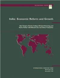 Ajai Chopra and Charles Collyns Long-Term Growth I Response to the 1991 Crisis I Results of Adjustment I Fiscal Initiatives 2 Structural Reforms 2 the Road Ahead 3