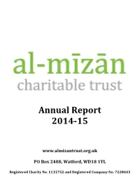 Annual Report 2014-15
