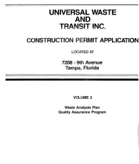Universal Waste And
