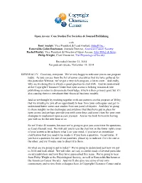 Ca – Case Studies Yield Insight