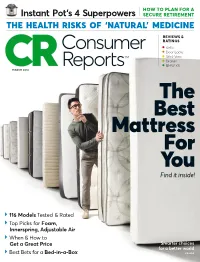 The Best Mattress for Yo U Find It Inside!