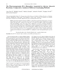 The Pharmacogenomic HLA Biomarker Associated to Adverse Abacavir Reactions: Comparative Analysis of Different Genotyping Methods