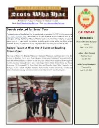 2/17/21 Scots Wha Hae Newsletter