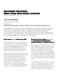 FOLLOW the FLEET Program Note