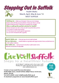 Forest Heath Health Walks