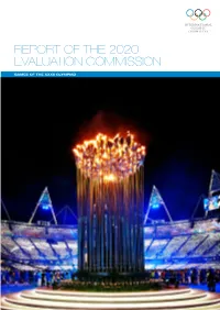 Report, the 2020 Evaluation Commission