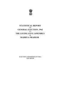 Statistical Report General Election
