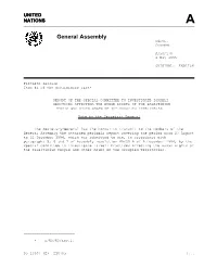 General Assembly Distr